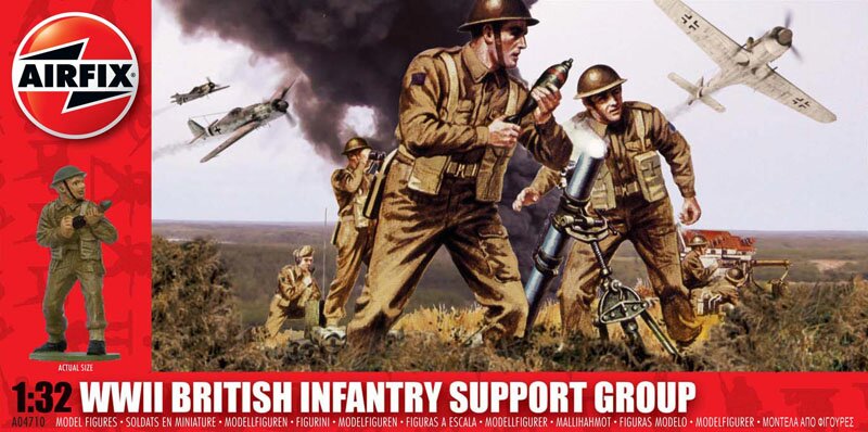модель Группа поддержки Британской пехоты